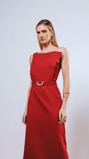 Vestido Midi Maya Red