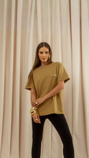 Blusa Tshirt Ray ferragem Capuccino
