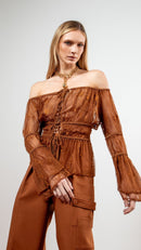 Blusa Bata Sarah Belga