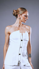 Corset Botões Roe Off White