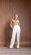 Blusa Mavie Manga Longa