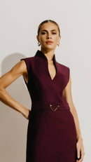 Vestido Nellie Dark Purple