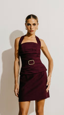 Corset Nellie Dark Purple