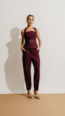 Corset Nellie Dark Purple