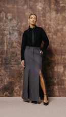 Saia Longa Nora Grafite