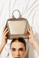 Mini Bolsa Diamante Ouro