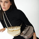 Bolsa Baby Blush Diamante Prata