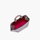 Mini Bolsa Diamante Prata