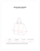 Baby Bolsa Diamante Prata