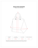 Mini Bolsa Diamante Prata